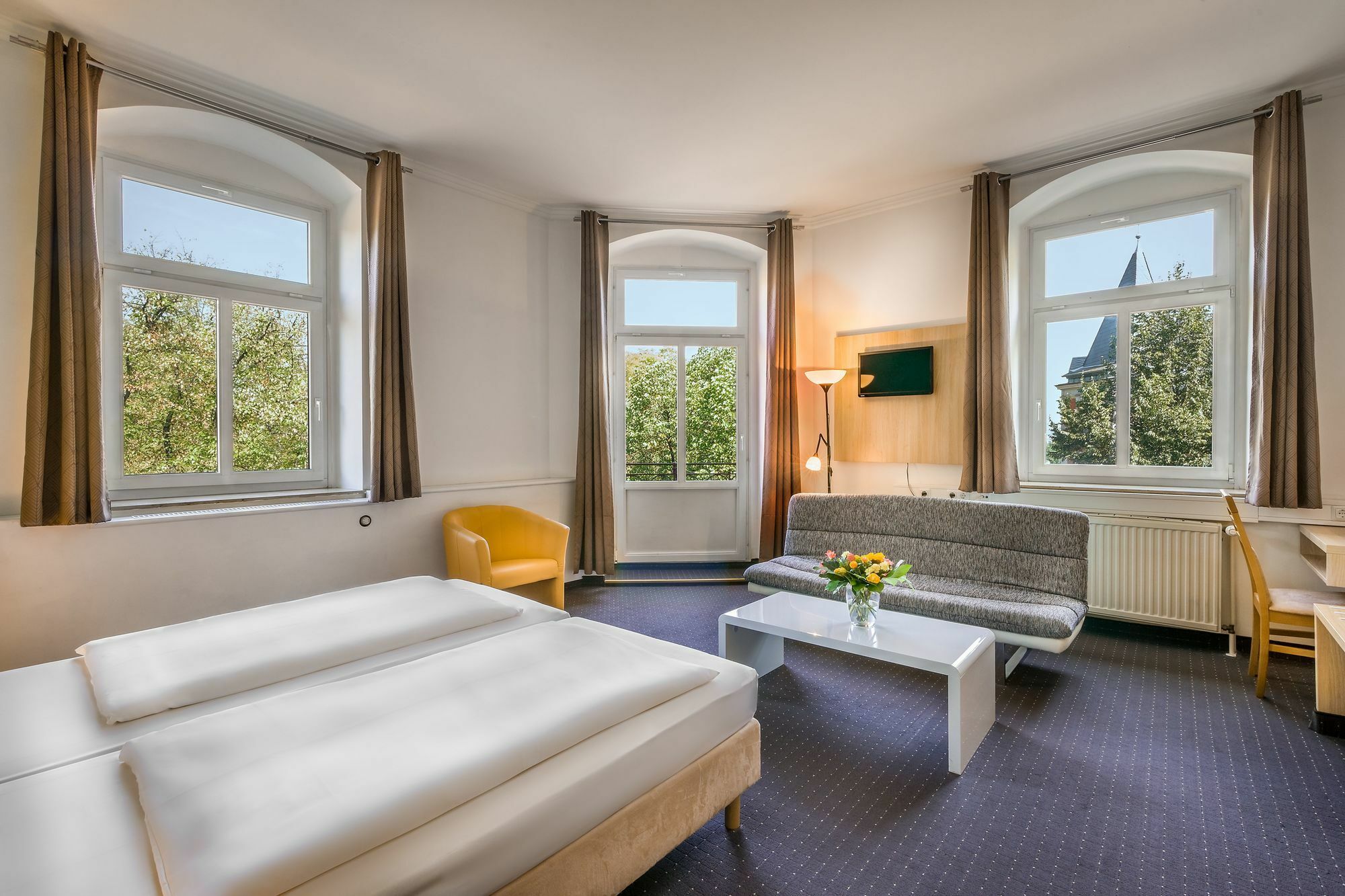 Hotel Am Bonhoefferplatz Dresde Extérieur photo